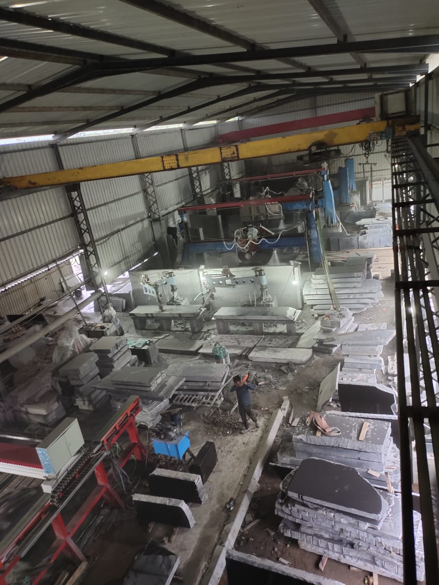 Cutting Machines with Overhead Crane